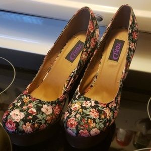 Floral Heels